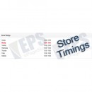 Store Timings